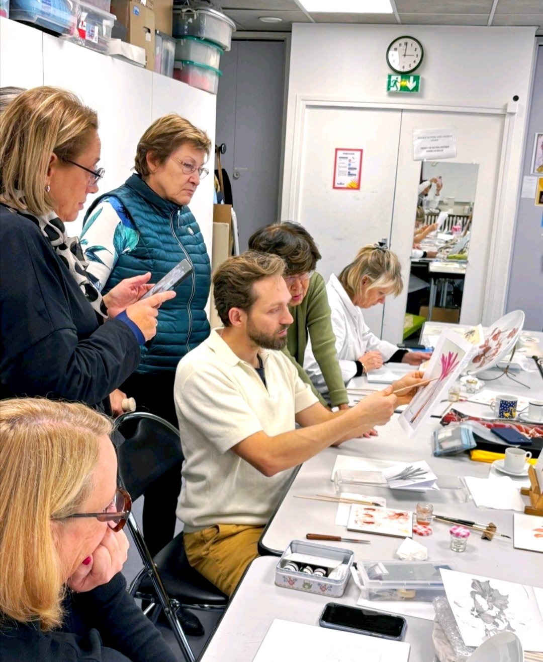 Stage initiation et tout niveau à la PEINTURE SUR PORCELAINE 
