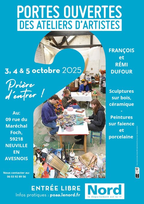 Portes ouvertes des ateliers d'artistes 